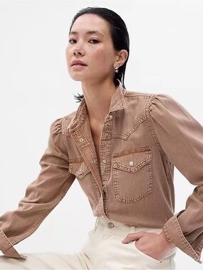 Gap Western Wear Denim Shirt